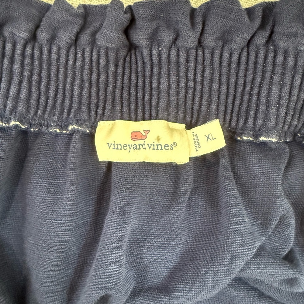 Vineyard Vines Blue and White Smocked Mini‎ Skirt - Picture 4 of 5